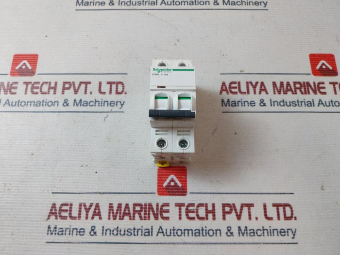 Schneider Electric Ic60N C10A Miniature Circuit Breaker 400V Ac 10A