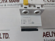 Schneider Ic60N C 4A 2 Pole Circuit Breaker A9F04204 50/60Hz