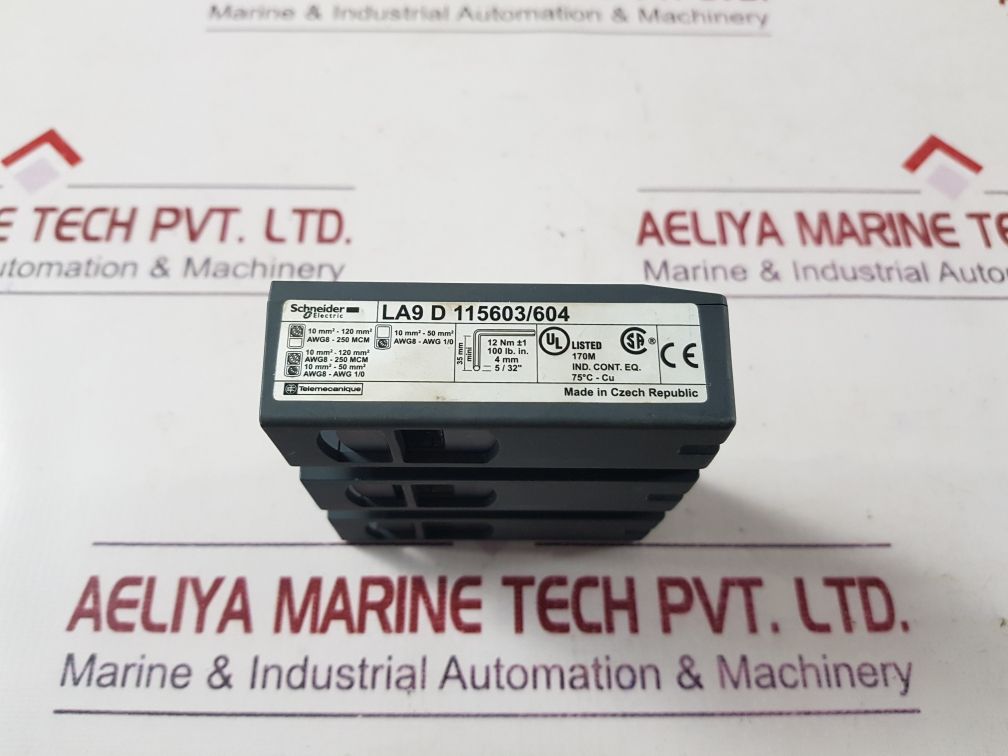 Schneider Electric La9 D 115603/604 Terminal Block
