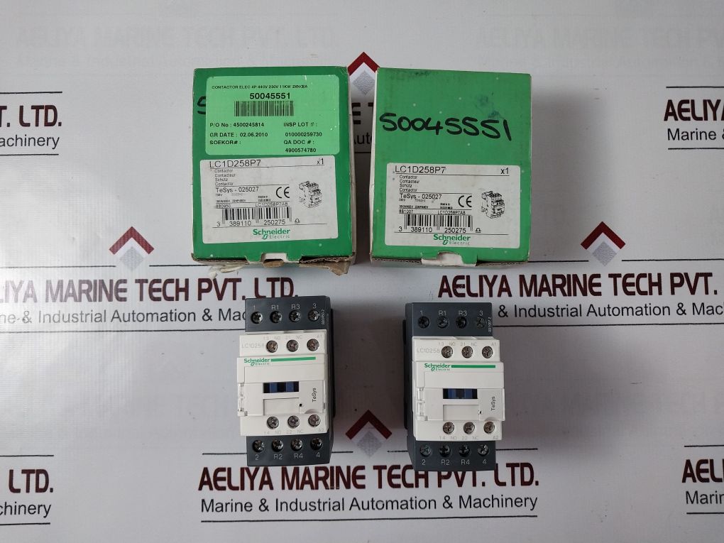 Schneider Electric Lc1D258P7 Contactor