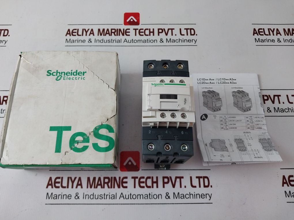 Schneider Electric Lc1D40A Contactor Lc1D40Am7