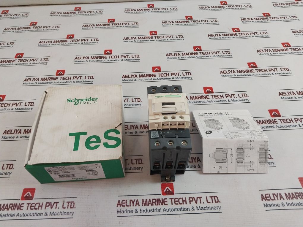 Schneider Electric Lc1D50Ar7 Contractor 3 Pole 690V-50/60Hz 80A