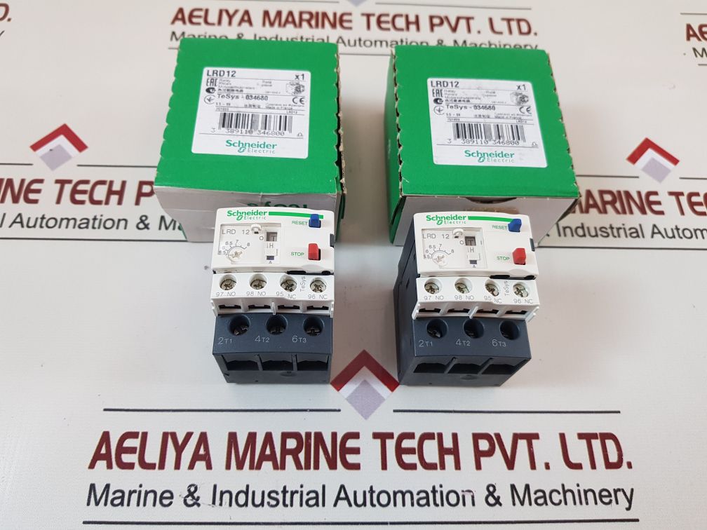 Schneider electric lrd12 thermal overload relay