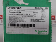 Schneider Electric Lv431870Sa Moulded Case Circuit Breaker Nsx 250N