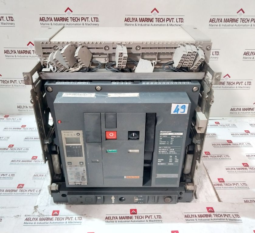 Schneider Electric Merlin Gerin Masterpact Nw12 H1 Circuit Breaker 1250A