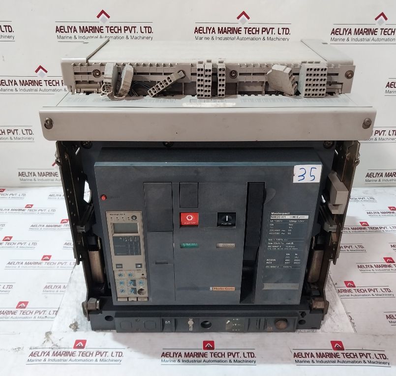 Schneider Electric Merlin Gerin Masterpact Nw20 H1 Circuit Breaker 2000A