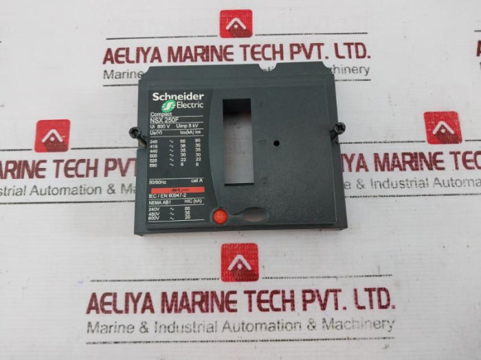 Schneider Electric Nsx 250F Front Cover Of Compact Circuit Breaker Ui 800V