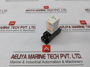 Schneider Electric Rxm2Lb2P7 Ac Coil Cube Relay With Base Socket 50/60 Hz