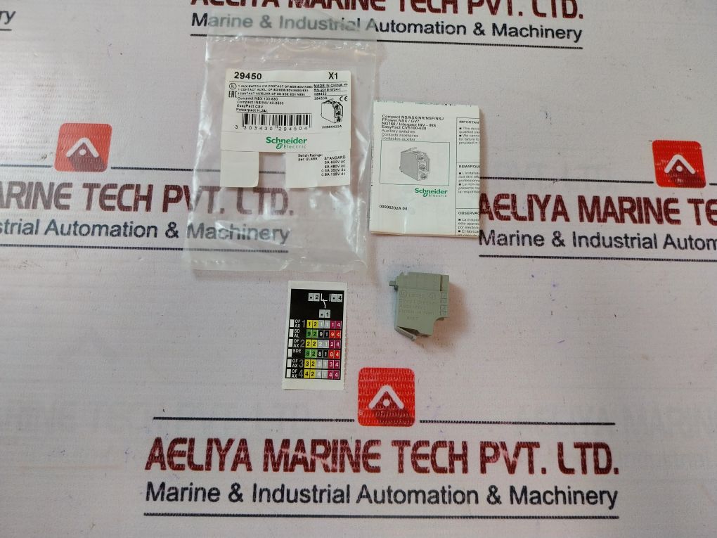 Schneider Electric Sdv Auxiliary Contact Switch 29450