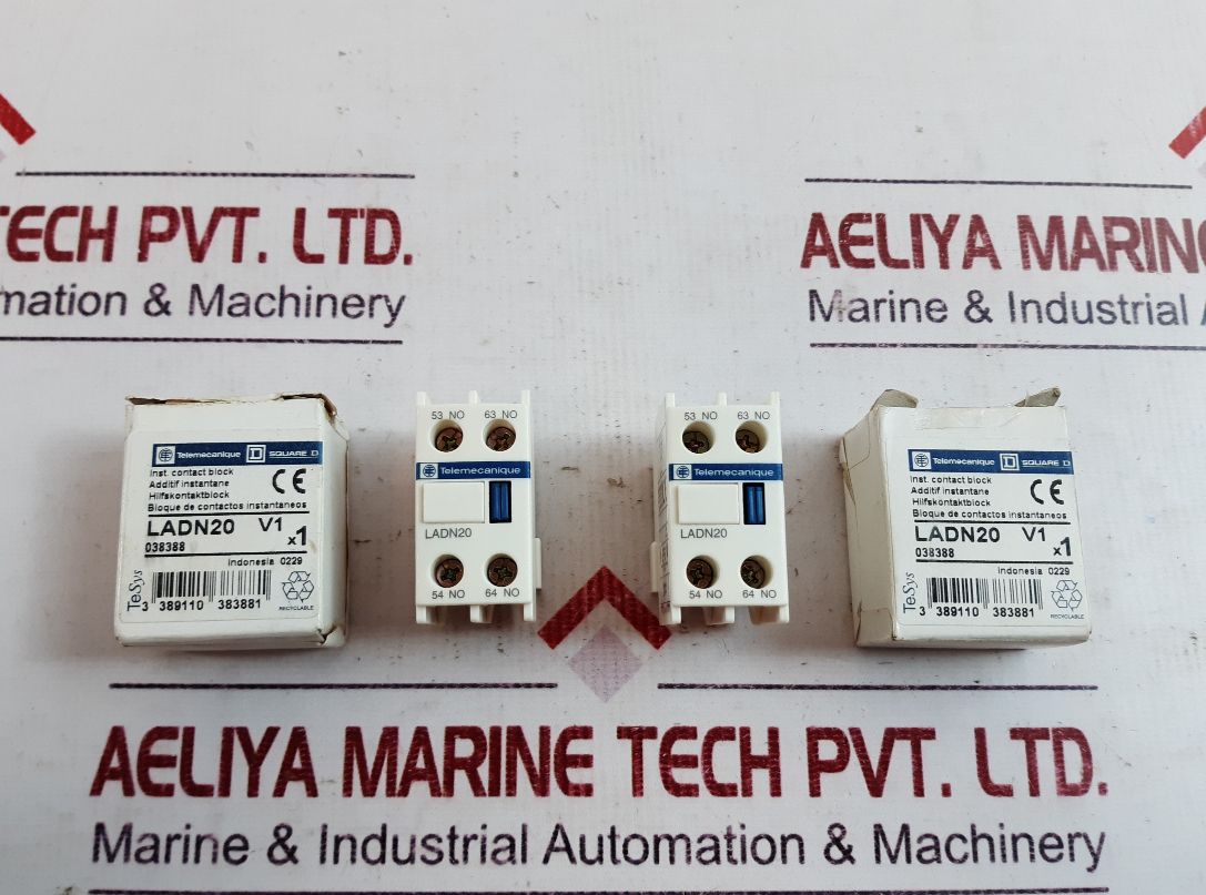 Telemecanique Ladn20 Auxiliary Contact Block