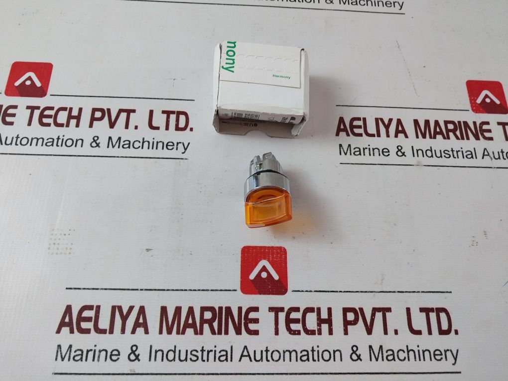 Schneider Electric Zb4 Bk1553 Orange 3 Position Spring Return Selector Switch