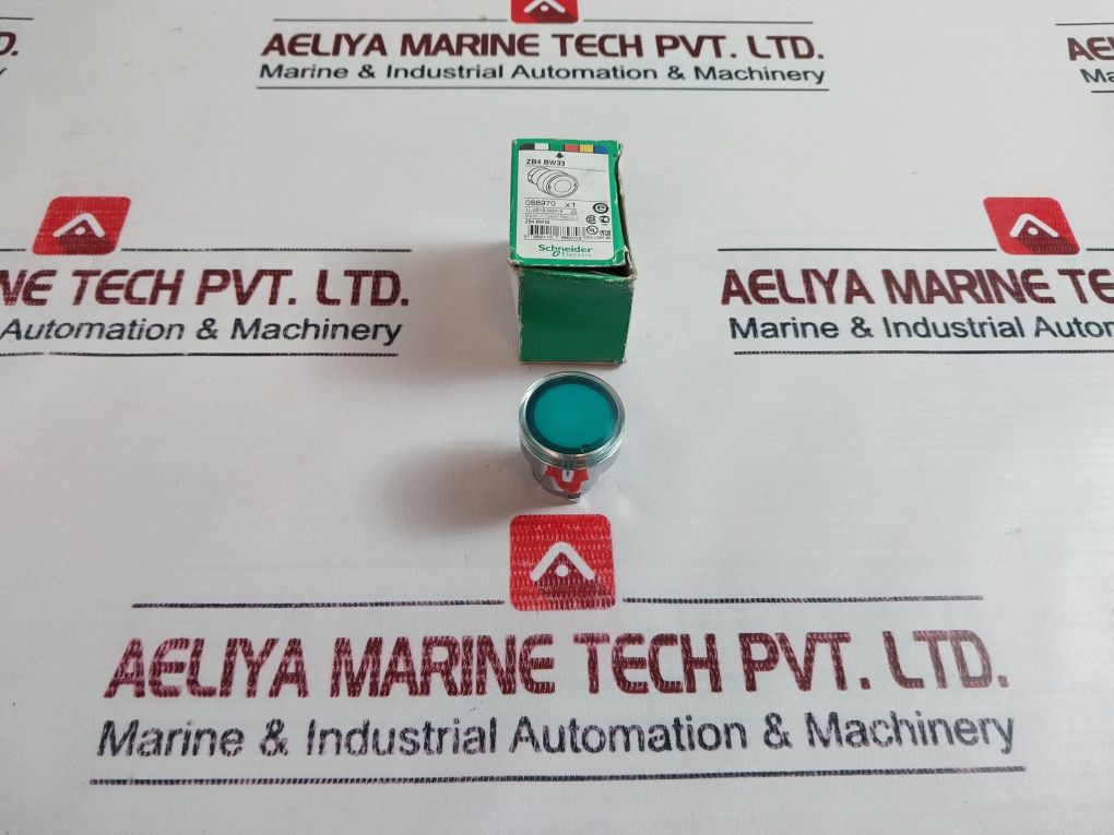 Schneider Electric Zb4 Bw33 Harmony Green Pushbutton Head