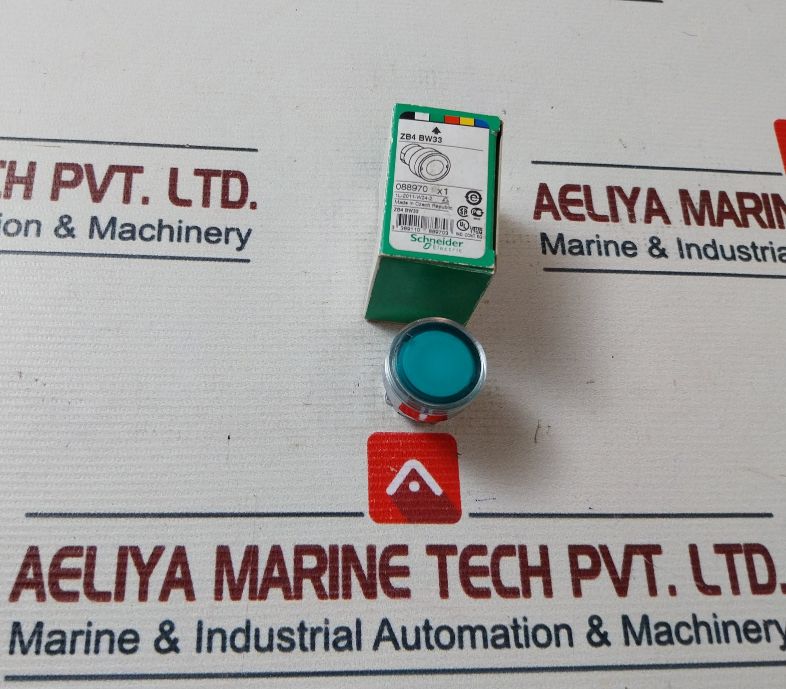 Schneider Electric Zb4 Bw33 Push Button 1L-2012-w50-3