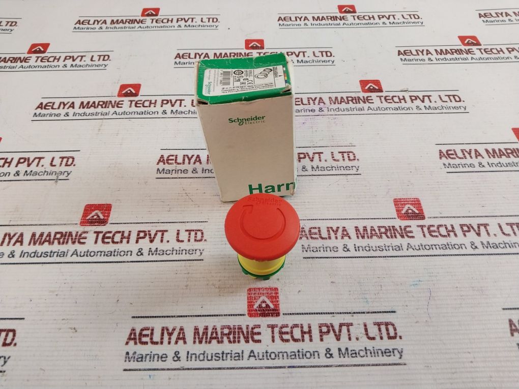 Schneider Electric Zb5As844 Emergency Stop Scram Push Button Switch