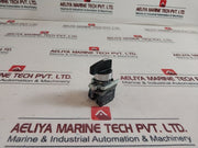 Schneider Electric Zbe-101 Contact Block With Xb4Bj53 3 Position Switch