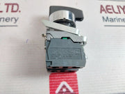 Schneider Electric Zbe-101 Contact Block Screw Clamp With Rotary Switch (New)