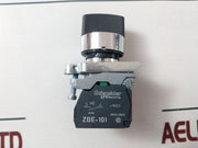 Schneider Electric Zbe-101 Contact Block Screw Clamp With Rotary Switch