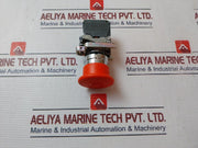 Schneider Electric Zbe-102 Emergency Stop Push Button With Contact Block (New)