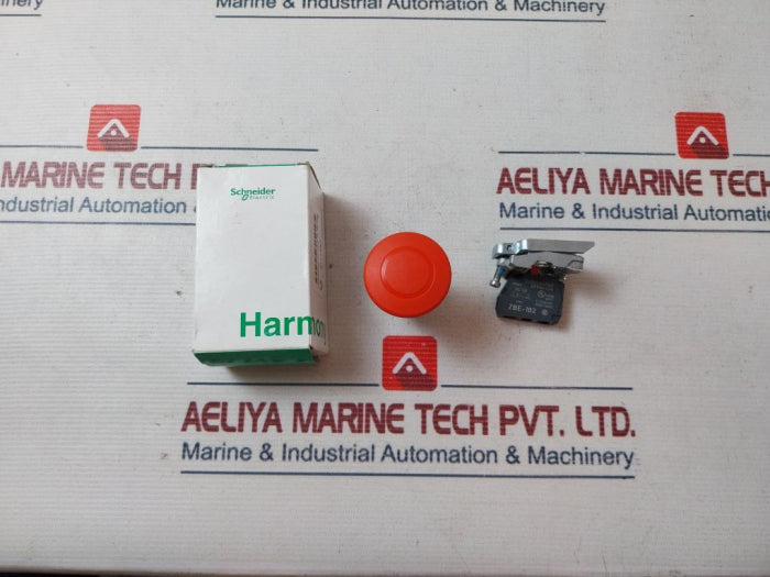 Schneider Electric Zbe-102 Emergency Stop Push Button With Contact Block