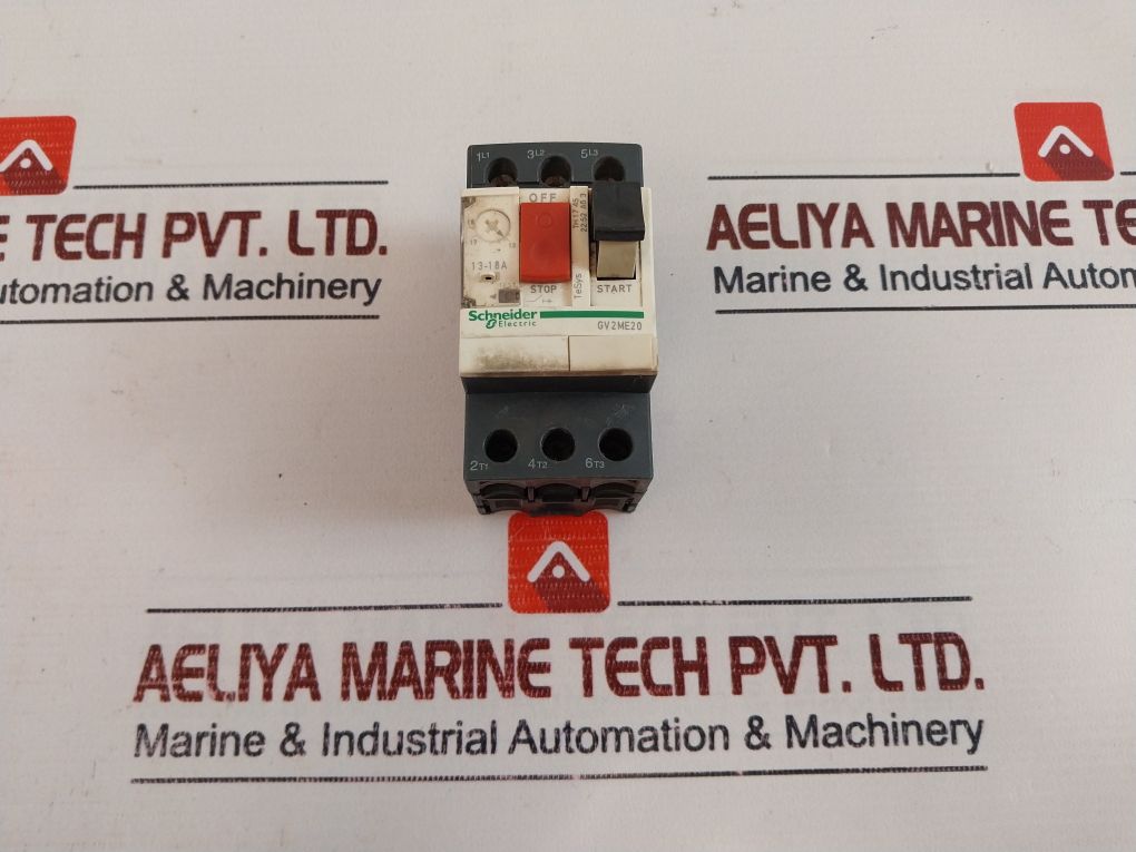 Schneider Electric/Telemecanique Gv2Me20 Motor Circuit Breaker Ac 440V 18A
