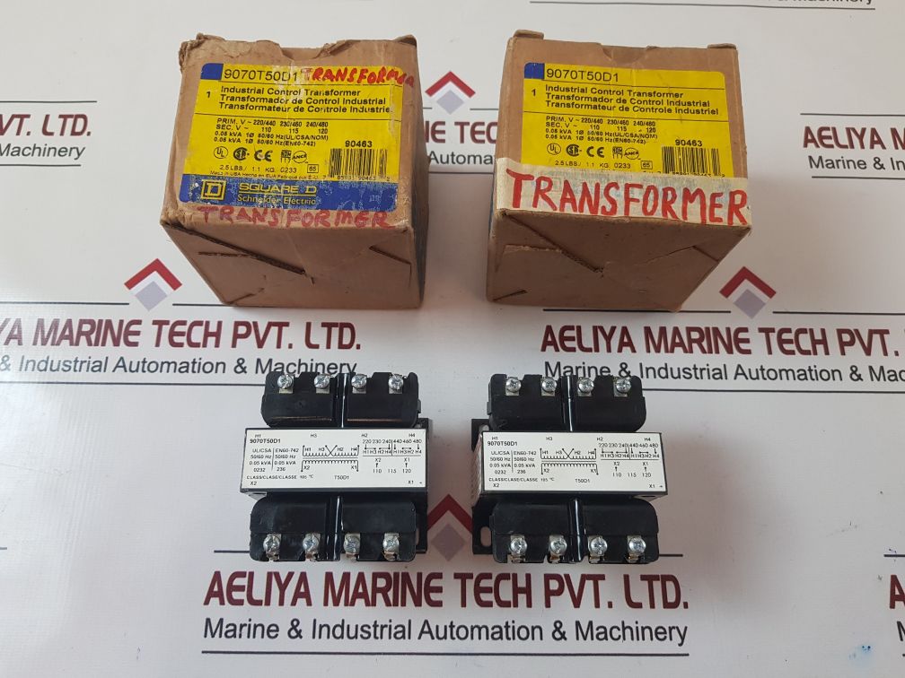 Schneider Electric 9070T50D1 Industrial Control Transformer