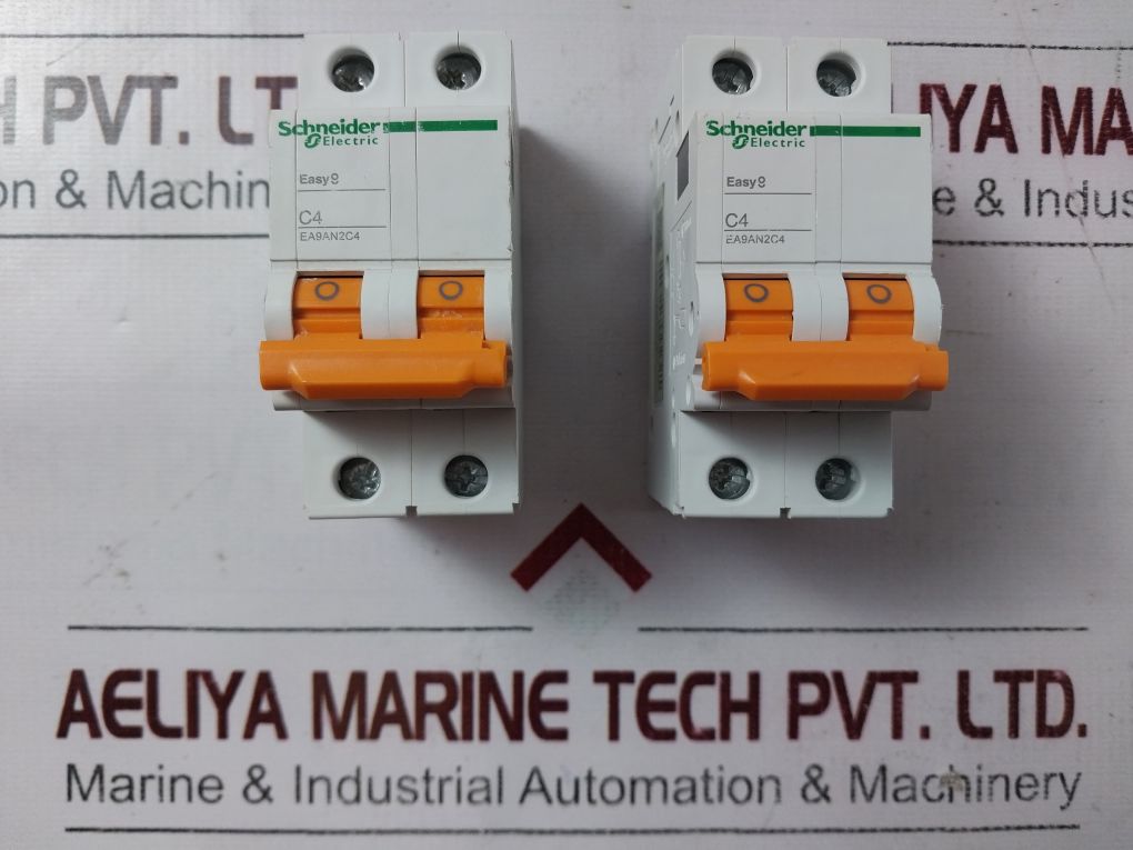 Lot Of 5X Schneider Electric Ea9An2C4 Circuit Breaker