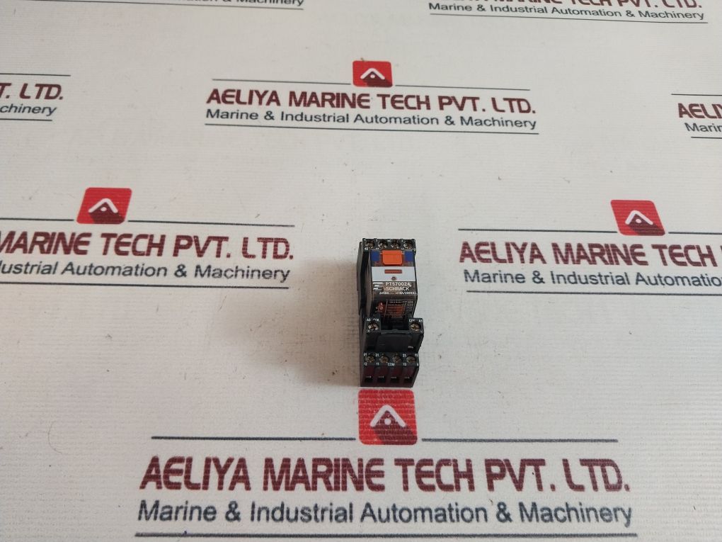 Schrack Pt570024 Relay With Pt78704 Socket