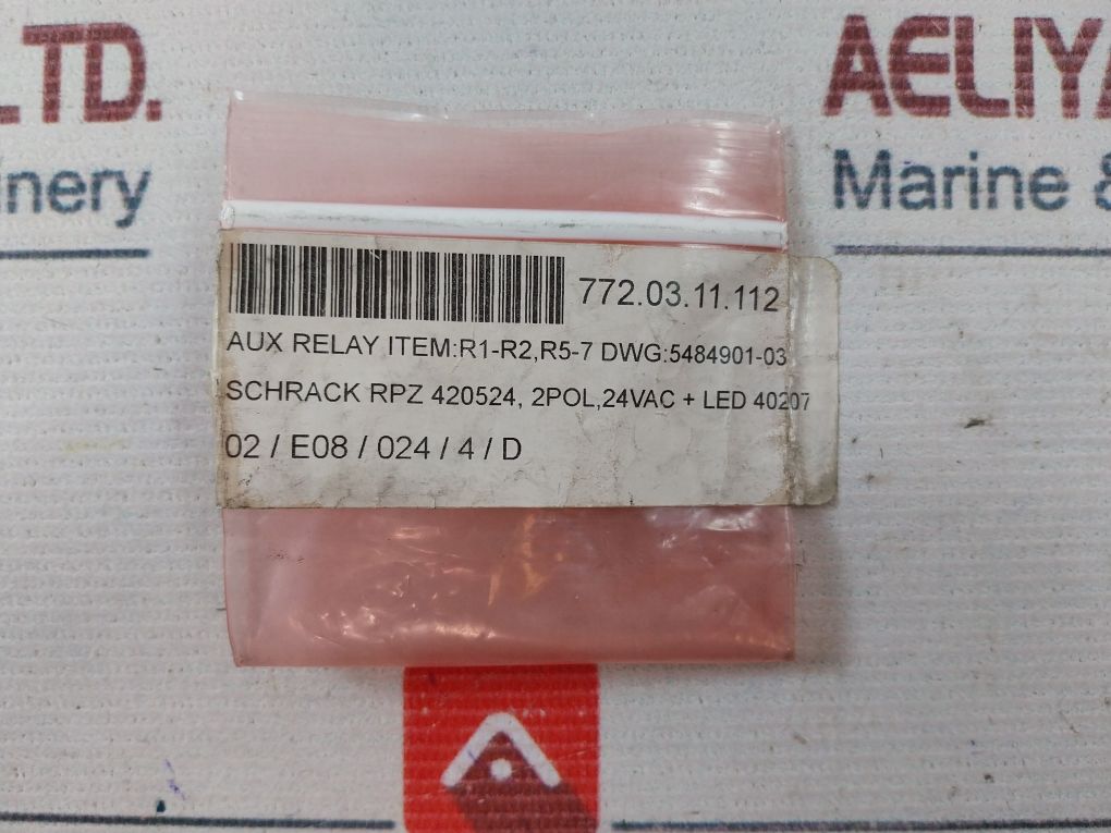 Schrack Rp420524 Auxiliary Relay