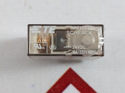 Lot of 2X Schrack RP710024 Relay 16A/250VAC