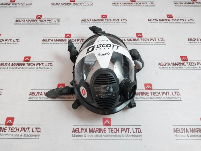 Scott Vision 3 Ras Positive Pressure Mask En136:1998 Cl3 07121100 ...