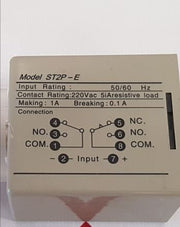 St2P-e Timer 0-60 Seconds 220 Vac 50/60Hz