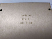 Sea Tel 116321-2 Shielded Polang Aux Relay 116024-3