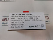 Lot of 10X Seas Systems 1020 Double Isolated-Digital-Marine Iec-female 75 Ohm