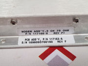 Seatel 117168-6 Modem Assâ€™y 3 Ch 75 Ohm Rev P1