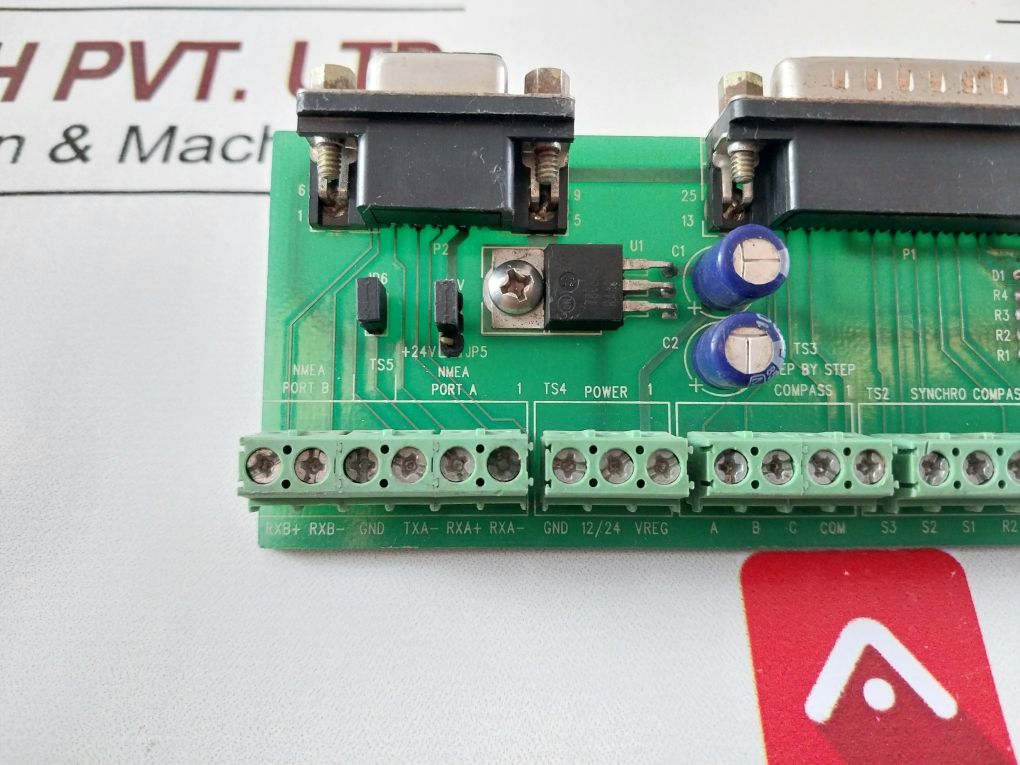 Seatel 126864 Terminal Mounting Strip Pcb Rev B