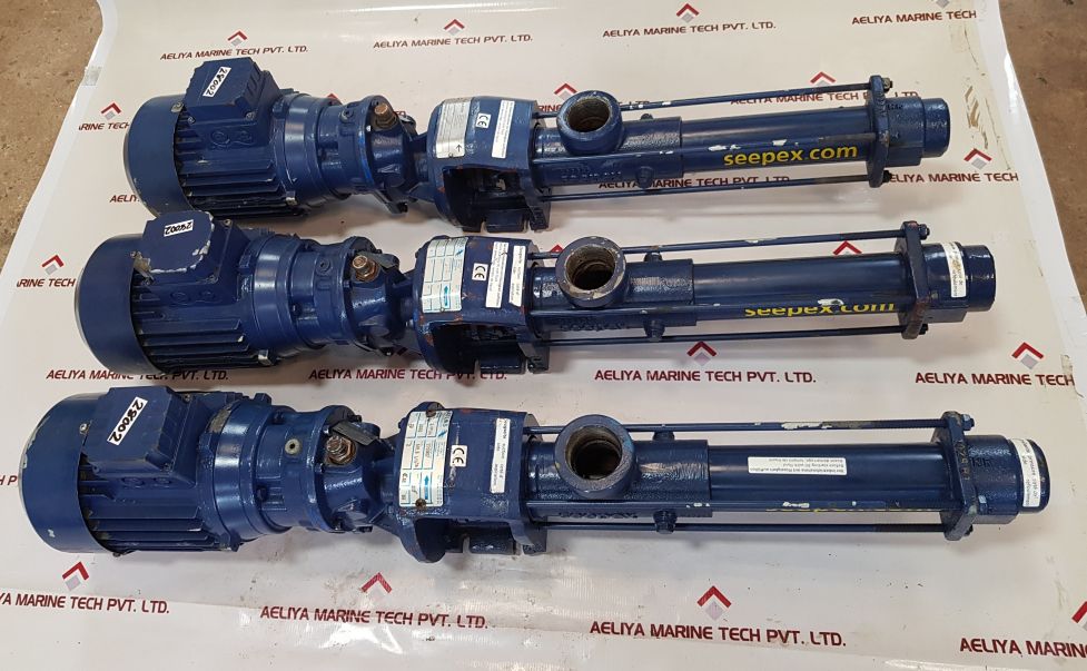 Seepex Atlas Incinerators Rf 40/1 Geared Motor Pump