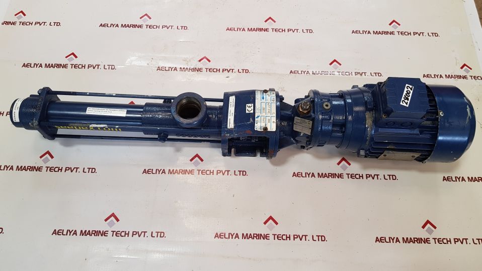 Seepex Atlas Incinerators Rf 40/1 Geared Motor Pump