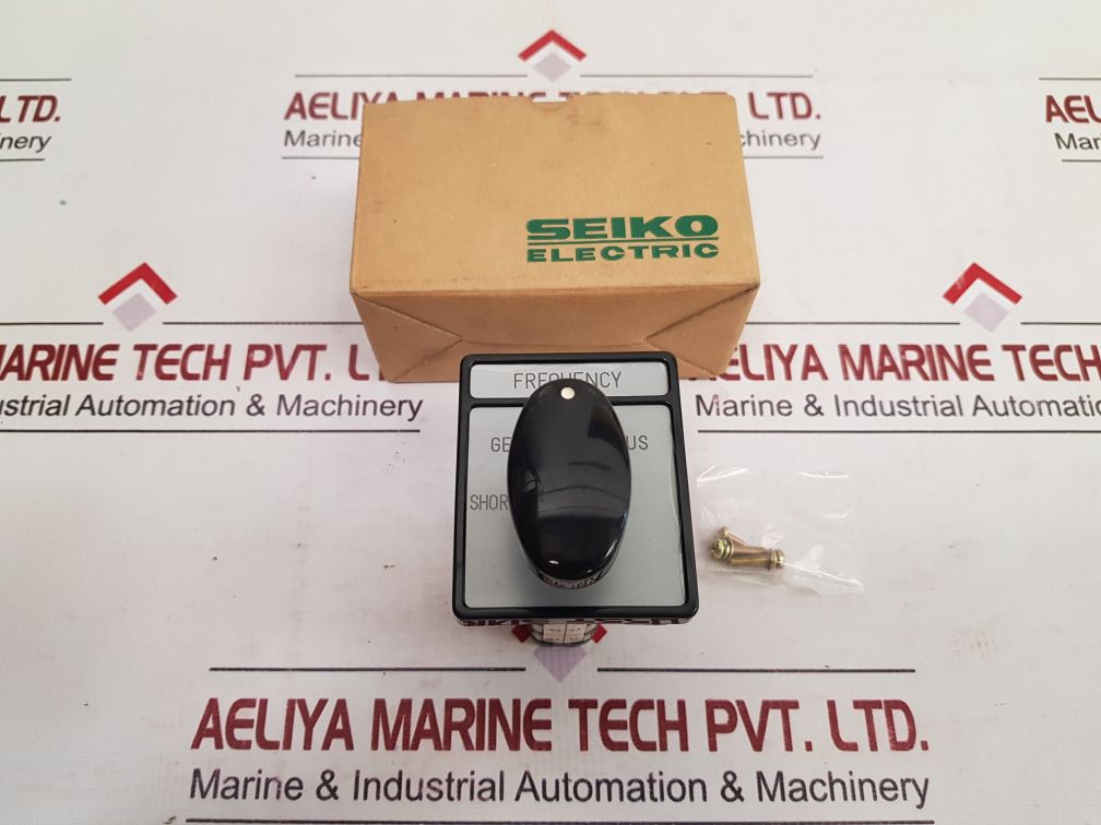 Seiko Electric En 3X Cam Switch 600V 15A Cont