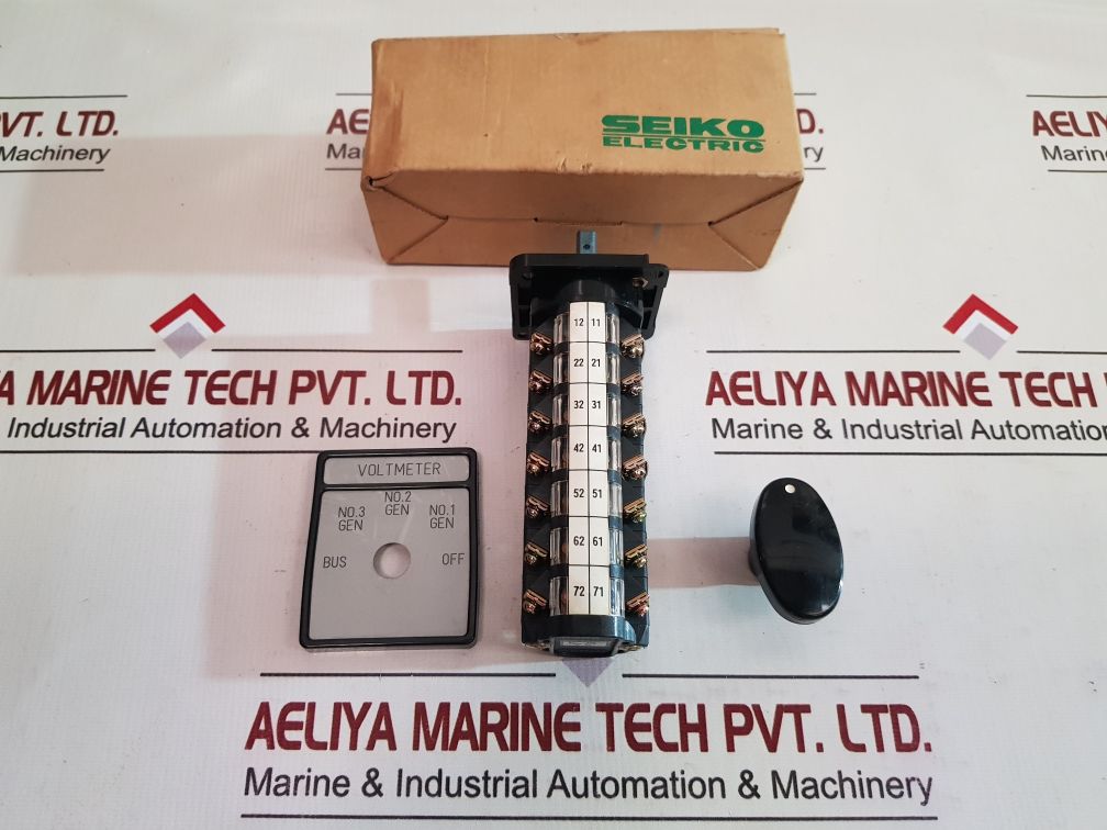 Seiko Electric En 7X Cam Switch 600V 15A Cont