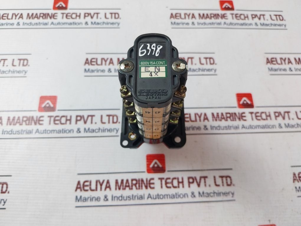 Seiko Electric En 4X Cam Switch 600V 15A