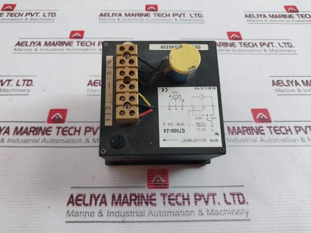 Selco E7800-24 Potentiometer 24 Vdc