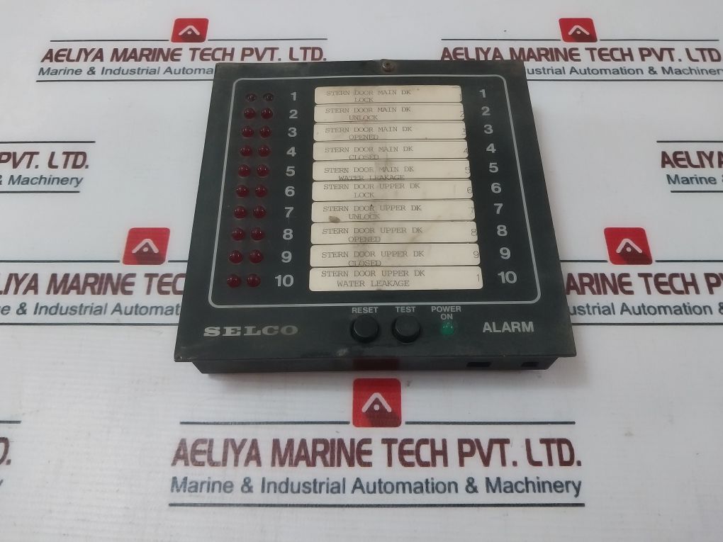 Selco M1000-24-00B Alarm Annunciator 24 Volt