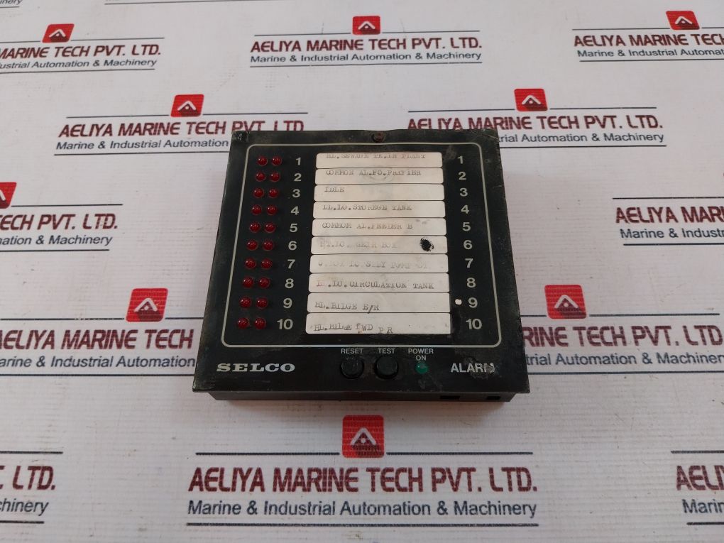 Selco M1000-24-00B Alarm Annunciator 24 Volt