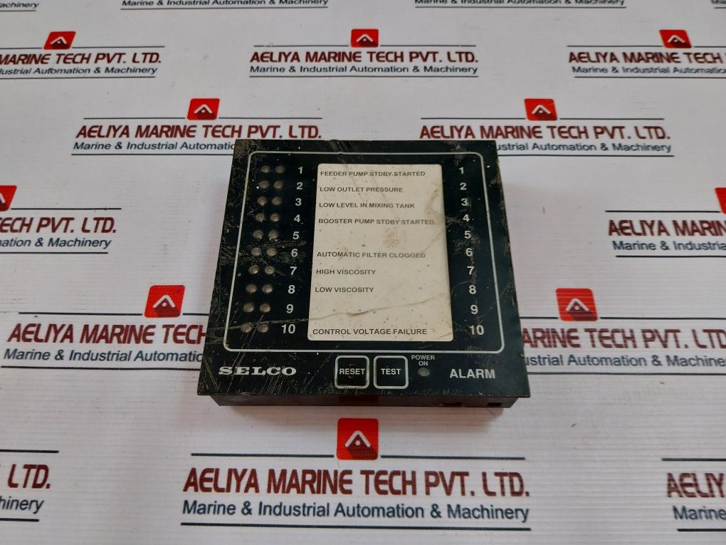 Selco M1000-24-10B Alarm Annunciator 309711