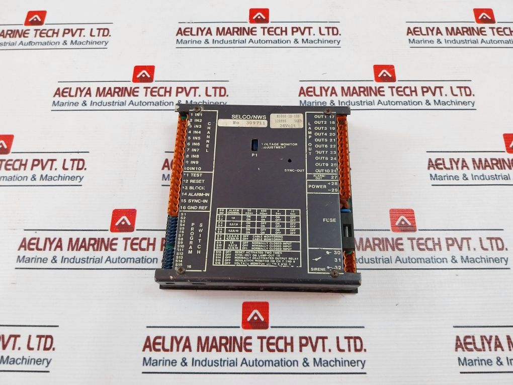 Selco M1000-24-10B Alarm Annunciator 309711