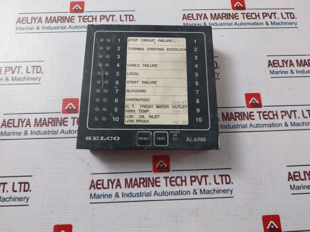 Selco M1000-29-10 Alarm Monitor 312562