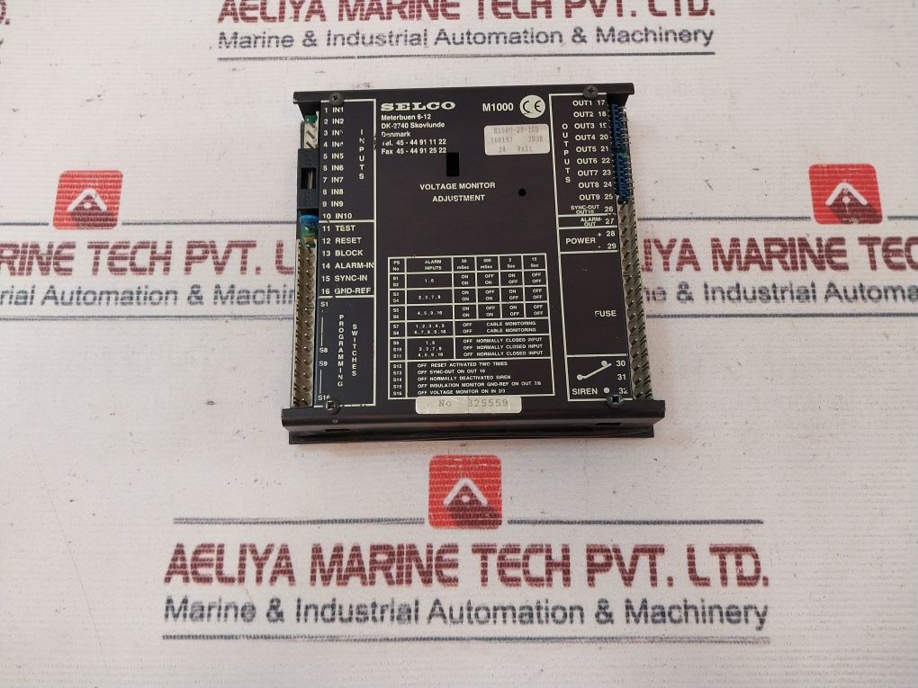 Selco M1000 Alarm Monitor Controller
