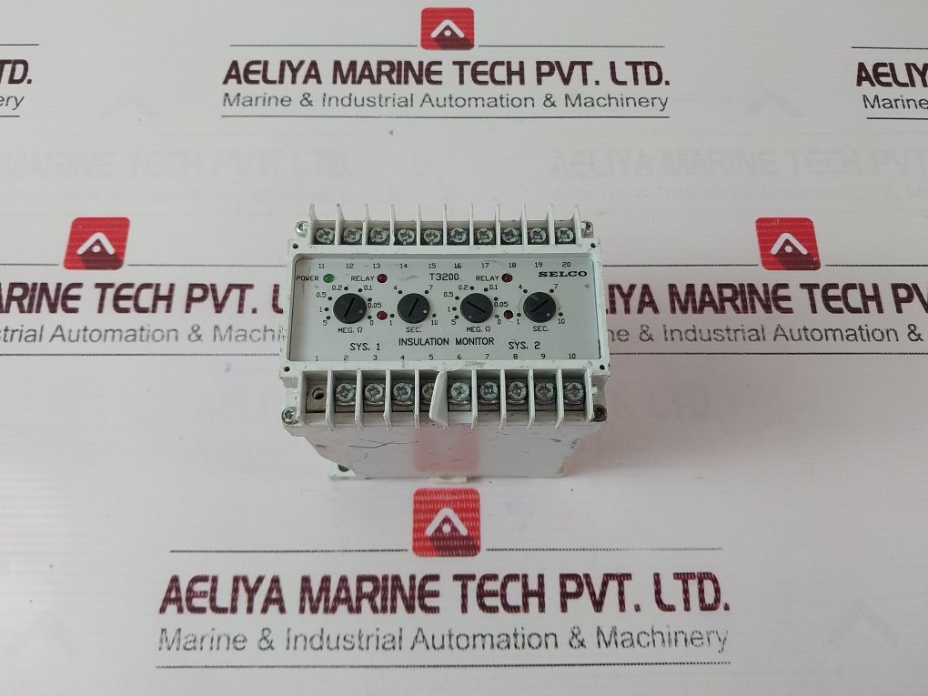 Selco T3200-03 Insulation Monitoring Relay 24Vdc