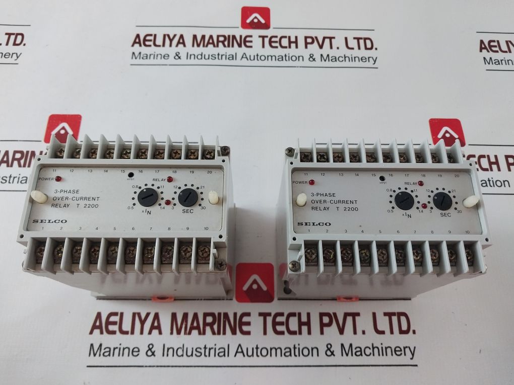 Selco T 2200 3-phase Over-current Relay T 2200-09