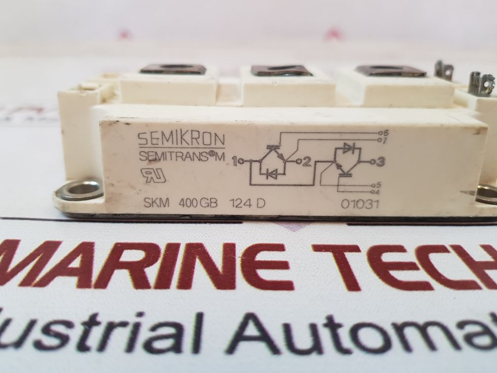 Semikron Skm 400Gb 124 D Semitrans M Power Module – Aeliya Marine